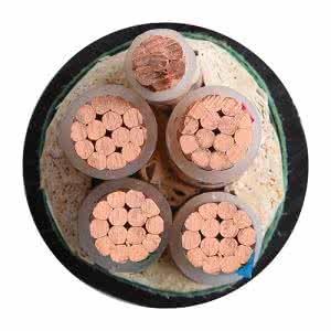 4 Cores LV Power Cable 0.6/1KV IEC 60502(Armoured)（CU/PVC/XLPE/N2XBY/NYBY)