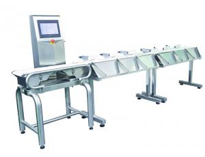 Wholesale Automatic Sweep Arm Weight Sorting Machine Chicken Duck Fish Food Weight Sorter Grader from china suppliers