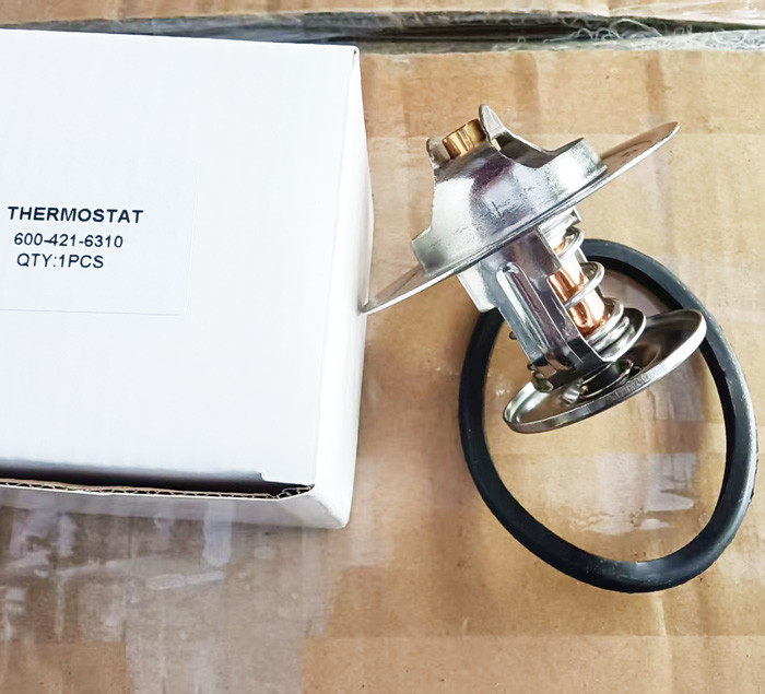 6004216310 Engine 6D125 Thermostat For Excavator PC300-3 PC400-3