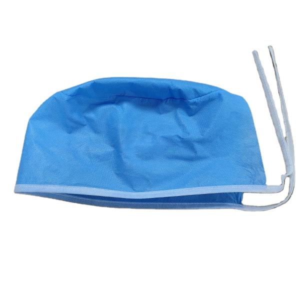 Impregnated Nonwoven Disposable Hair Net Cap For Nurse And Doctor