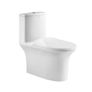 Wholesale D722×W385×H758mm Round Bowl Toilet One Piece Elongated 1.1 GPF from china suppliers