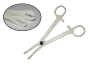 Wholesale White Disposable Sponge Forceps Slotted from china suppliers