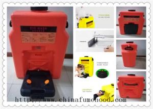 Wholesale 304 SUS SS Laboratory Fittings Safety Portable Emergency Eyewash Station Customized Color from china suppliers