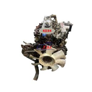 Wholesale 4D34 Diesel Engine for Mitsubishi Canter 4D33 4D32 Japan Used Complete Original Low Mileage Motor from china suppliers