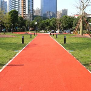 Wholesale Best Price Nontoxic Rubber Jogging Track Rubber Granules with Thick Rubber Jogging Surface from china suppliers