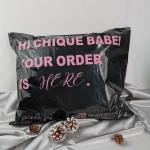 Holographic Metallic Foil Mailer Glitter Mailing Shipping Bags Metallic Rainbow