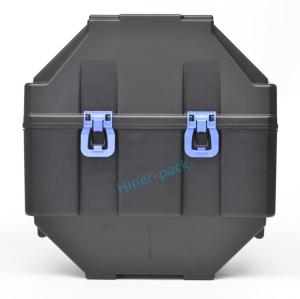 Wholesale For 25PCS 12 Inch Wafer Flex Frame Shipper Conductive PP Black Wafer Storage Box from china suppliers