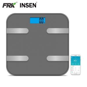 Wholesale Smart Blue Backlight LCD Display Bluetooth Bathroom Scales from china suppliers