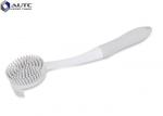 Double Side Kitchen Cleaning Brush , Grey Cleaning Brush With Plastic Hand TPR