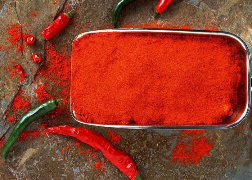 Tientsin Chilli Pepper Powder Red Capsicum Anhydrous 20000SHU