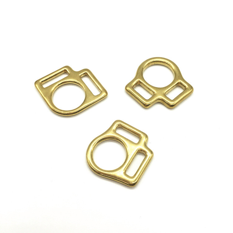 Hot Sale 17mm 20mm 25mm Inner Size High Quality Solid Brass Buckles For Leather Harness Saddlery /Bag Hardware