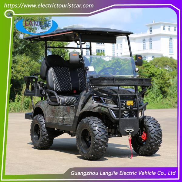 4 Seater Electric Golf Cart Battery Power Golf Car Recharge Time 8-10h Range