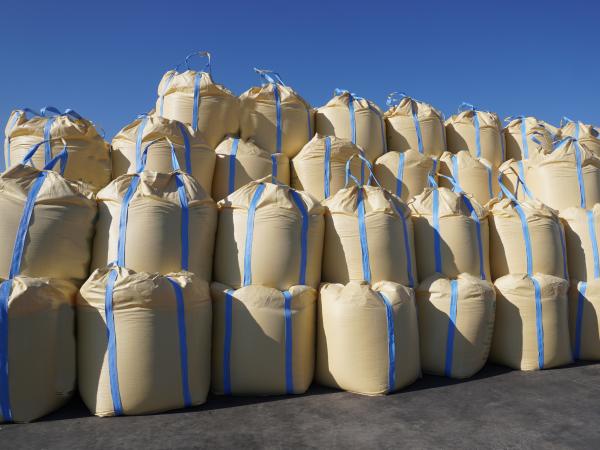 U.V. Stabilised Woven Polypropylene FIBC Bulk Bag Height of Two-Sling Ring 600