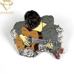 Hard Enamel 9cm PVC Personalised Pin Badges