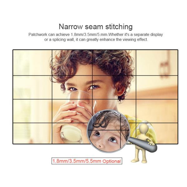 3x3 LCD Video Wall Player 43'' Samsung 1920*1080 HDMI 450cd/㎡ Interactive