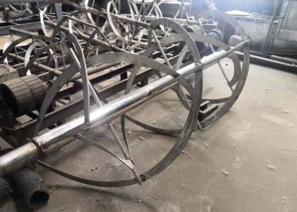One Axis Single Horizontal Shaft Mixer , Stainless Steel Ribbon Mixer CE