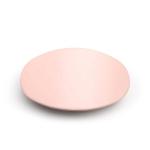 Pink Oval Wave Brush Wood Handle Boar Bristle With Engraved Logo