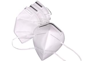 Wholesale Anti Virus KN95 Face Mask Folding Non Woven Material With Nose Clip Upward from china suppliers