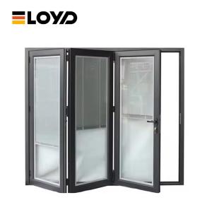 Wholesale Exterior Accordion 6063 Aluminum Folding Patio Doors Weatherproof Stripping from china suppliers