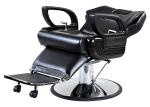 Custom All Purpose Salon Barber Chair 38" Height For Man , Pu Leather Materials