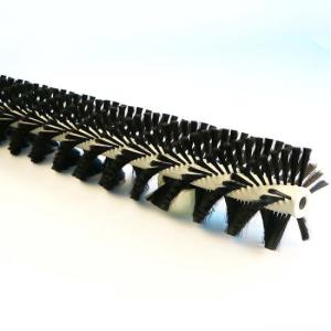 Wholesale Customized Rotary Roller Cylindrical Scrub Brush For Conveyor Belt Cleaning from china suppliers