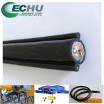 ECHU Flexible traveling Cable Pendant Cable RVV(1G)/RVV(1G) 10G1.5 with black