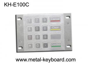 Wholesale 16 Keys Vandal Resistant Public Info-Kiosk Keypad , Metal Entry Keypad from china suppliers