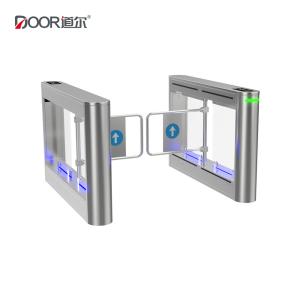 Wholesale Blushless Motor Waist Height Swing Gate IP65 Turnstile For Hospitals Schools from china suppliers