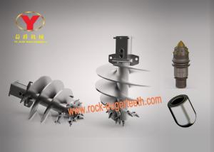 Wholesale Single / Double Head Rotary Drilling Tools , Well Drilling Auger For Earth Drill from china suppliers