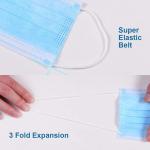 Natural Organic Disposable Respirator Mask High Breathability Skin Friendly