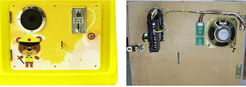 New Cute Bear Coin-Operated Game Machine Single Player Amusement Shooting Equipment
