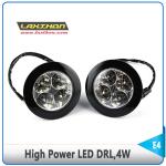 406HP Round Shape LED Daytime Running Light 4W For Car Long Working Life