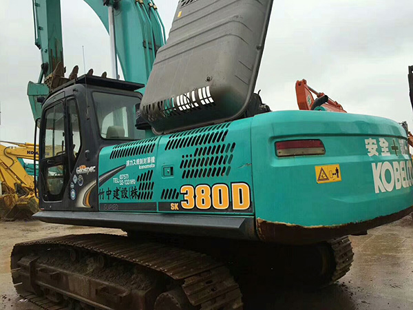Used excavator japan Kobelco Sk 380 good Quality Low Working Hour Second Hand used excavator kobelco used excavator price