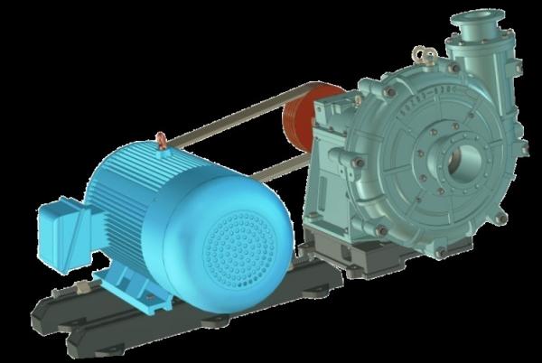 High Pressure 740r/Min Sand Slurry Pump Non Clogging 250ZBG(P)-850
