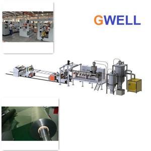 Wholesale PET thermoforming Sheet Extrusion Machine PET Transparent Sheet Machine For package for food packaging from china suppliers