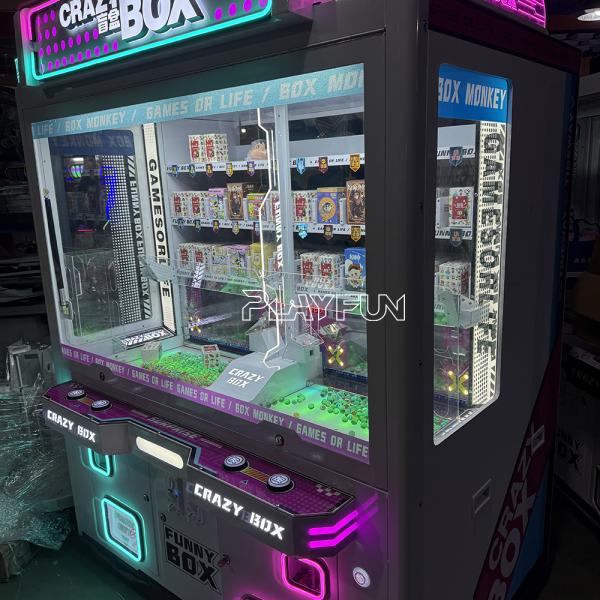 Commercial Automatic Crazy Blind Box Lucky Gifts Kids Toys Mystery Blind Box Vending Machine