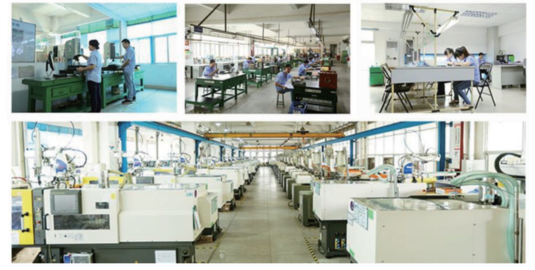 Gray Blue Custom BGA Socket Housing KR-6573-SP Custom CNC Machined Metal Fabrication Services