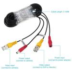 CUSTOM 5M 10M 20M Male Female Security Assembly RG59 Video BNC DC Power SDI CCTV