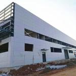 Frame Metal Building Warehouse Prefabricated Cement Storage Shed