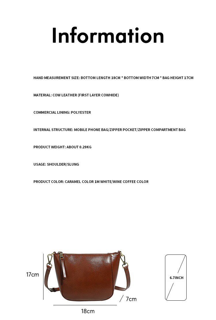 Small and Popular High End Fashion Simple Shoulder Bag with Custom Logo Avaliable