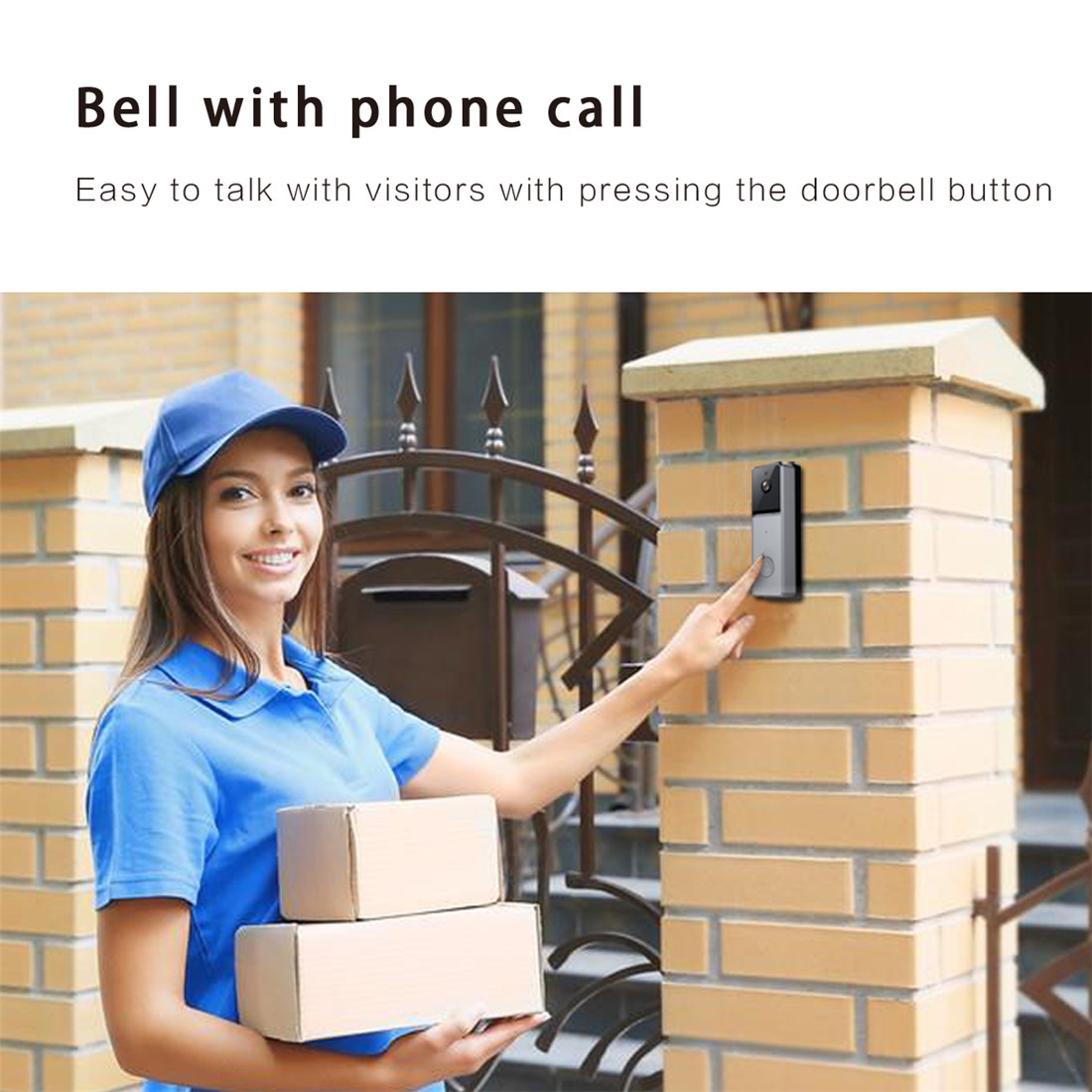 1080P Outdoor Smart Battery Doorbell