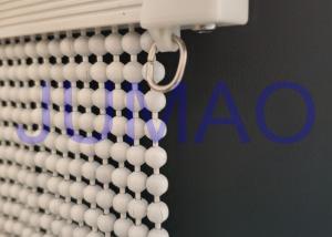 Wholesale Cream Color Steel Ball Chain Curtain Waterproof Entrances With Curved Track from china suppliers