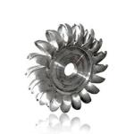 Customized Stainless Steel Pelton Hydro Turbine Generator High Water Head 300kw