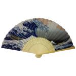 Bamboo Customized Hand Fans Print Fabric Ladies Fan Small Fan