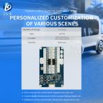 Power Tool Customized BMS 3s 10a 12V Common Port LiFePO4 Battery Management