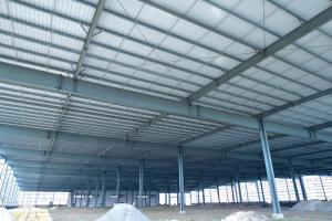 Wholesale Fast Assembling Metal Frame Structure , Steel Bar Commercial Metal Buildings from china suppliers