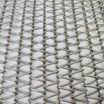 Interlocked Spiral Wire Mesh Size 2mm-20mm Customized Color Stainless Steel