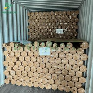 Wholesale 80gram 90gram 100cm Roll Width Golden Kraft Paper For Courier Envelope Bag from china suppliers