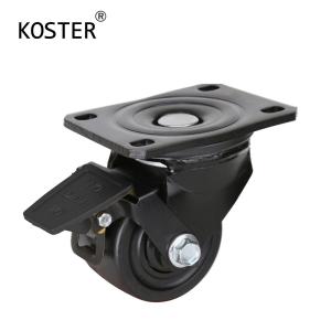 Wholesale Industrial Machinery 600kg Heavy Duty Low Gravity 3inch Caster with Roller Bearing from china suppliers