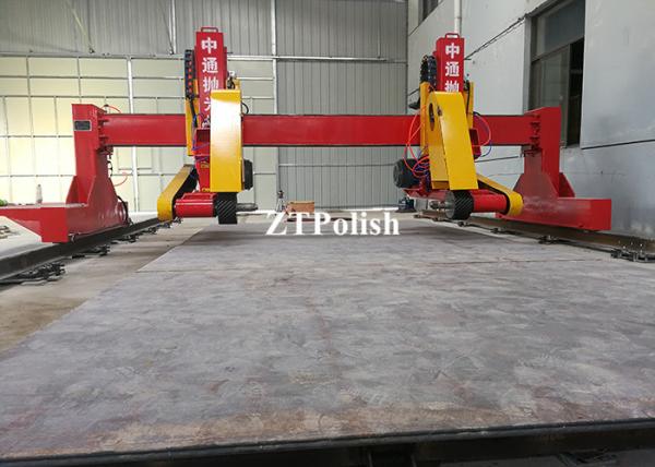 Stainless Steel Plate Mirror Polishing Machine For Carbon Steel Grinding Layer